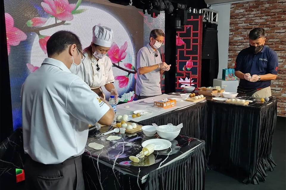 DIY Snowskin Mooncake