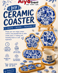 DIY Ceramic Coaster Workshop